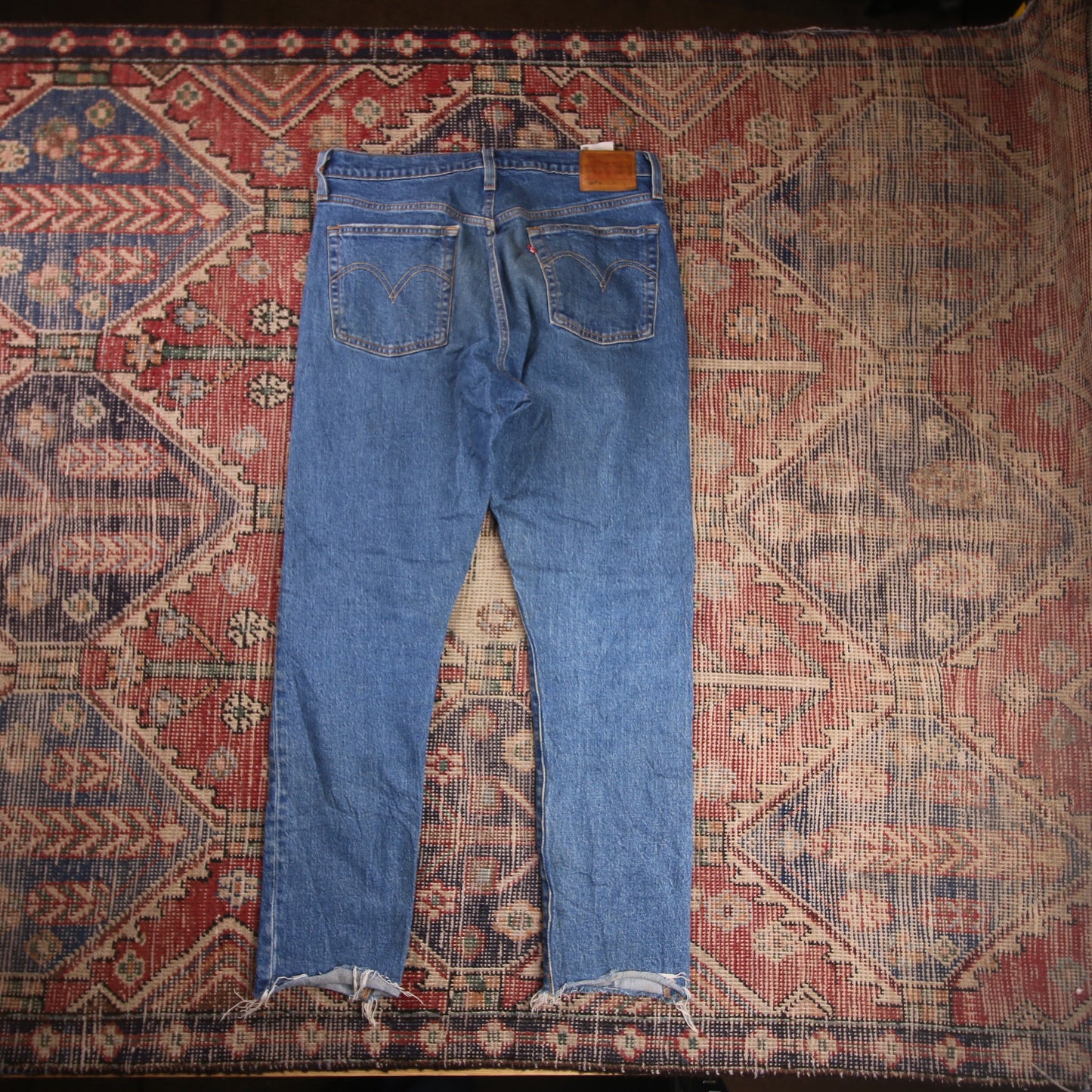 Levi's 501 W30 L28 Original Fit Blue Denim Jeans