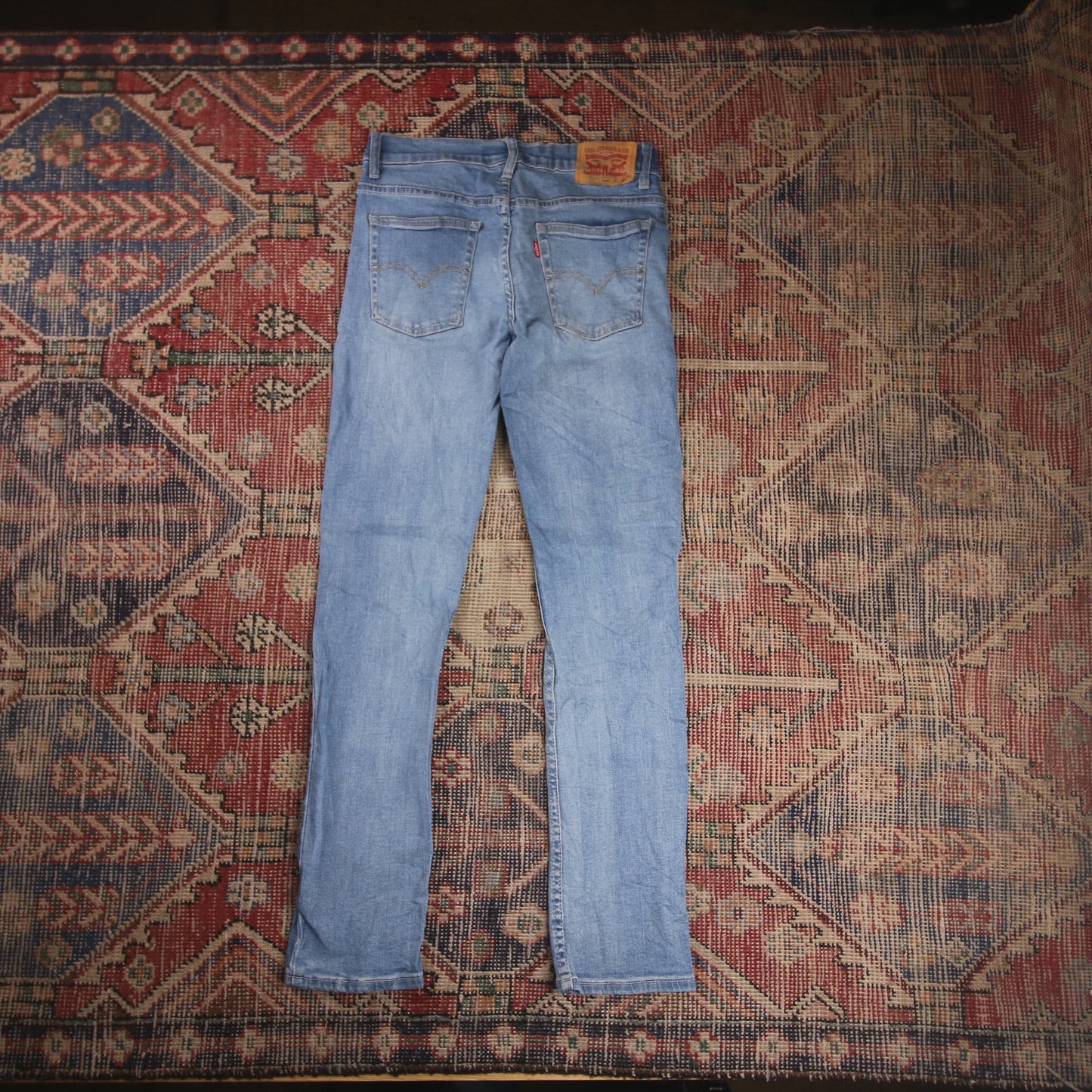 Levi's 512 W28 L29 Tapered Leg Slim Fit Blue Denim Jeans