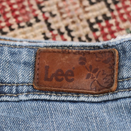 Lee W34 L30 Bootcut Blue Denim Jeans
