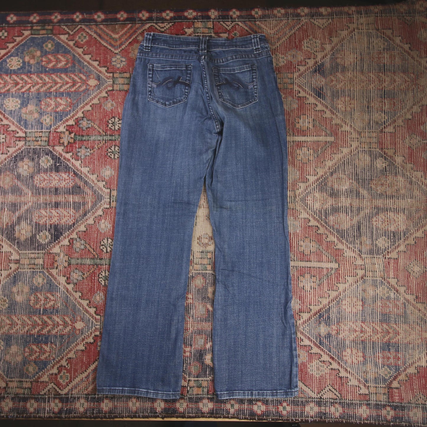 Levi's W32 L31 Straight Leg Blue Denim Jeans