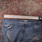 Wrangler Orange Tab W44 L29 Relaxed Classic Ripped Style Blue Denim Jeans