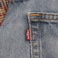 Levi's 505 W32 L30 Straight Leg Regular Fit Blue Denim Jeans