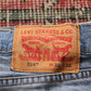 Levi's 514 Red Tab W30 L32 Straight Leg Blue Denim Jeans