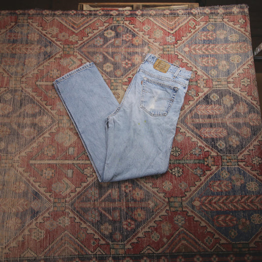 Levi's 540 W34 L33 Relaxed Fit Blue Denim Jeans