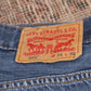 Levi's 505 W36 L30 Straight Leg Regular Fit Blue Denim Jeans