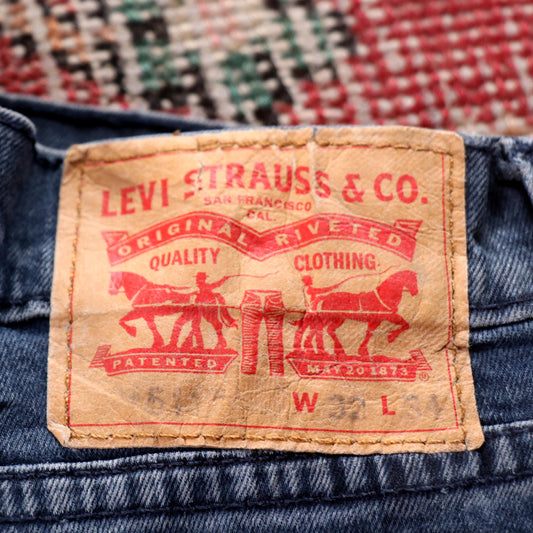 Levi's 511 W30 L31 Slim Fit Blue Denim Jeans