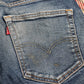Levi's 514 W30 L33 Straight Leg Blue Denim Jeans