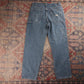 Wrangler W38 L31 Relaxed Blue Denim Jeans