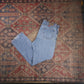 Wrangler W36 L31 Straight Leg Relaxed Fit Blue Denim Jeans