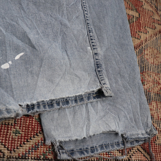 Lee W30 L31 Straight Leg Relaxed Fit Blue Denim Jeans