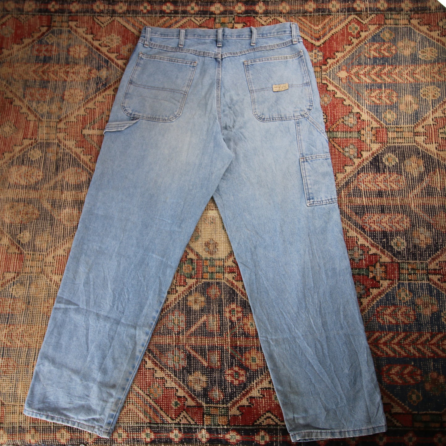 Wrangler W36 L31 Carpenter Blue Denim Jeans