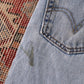 Levi's 501 Red Tab W30 L32 Original Fit Classic Ripped Style Blue Denim Jeans