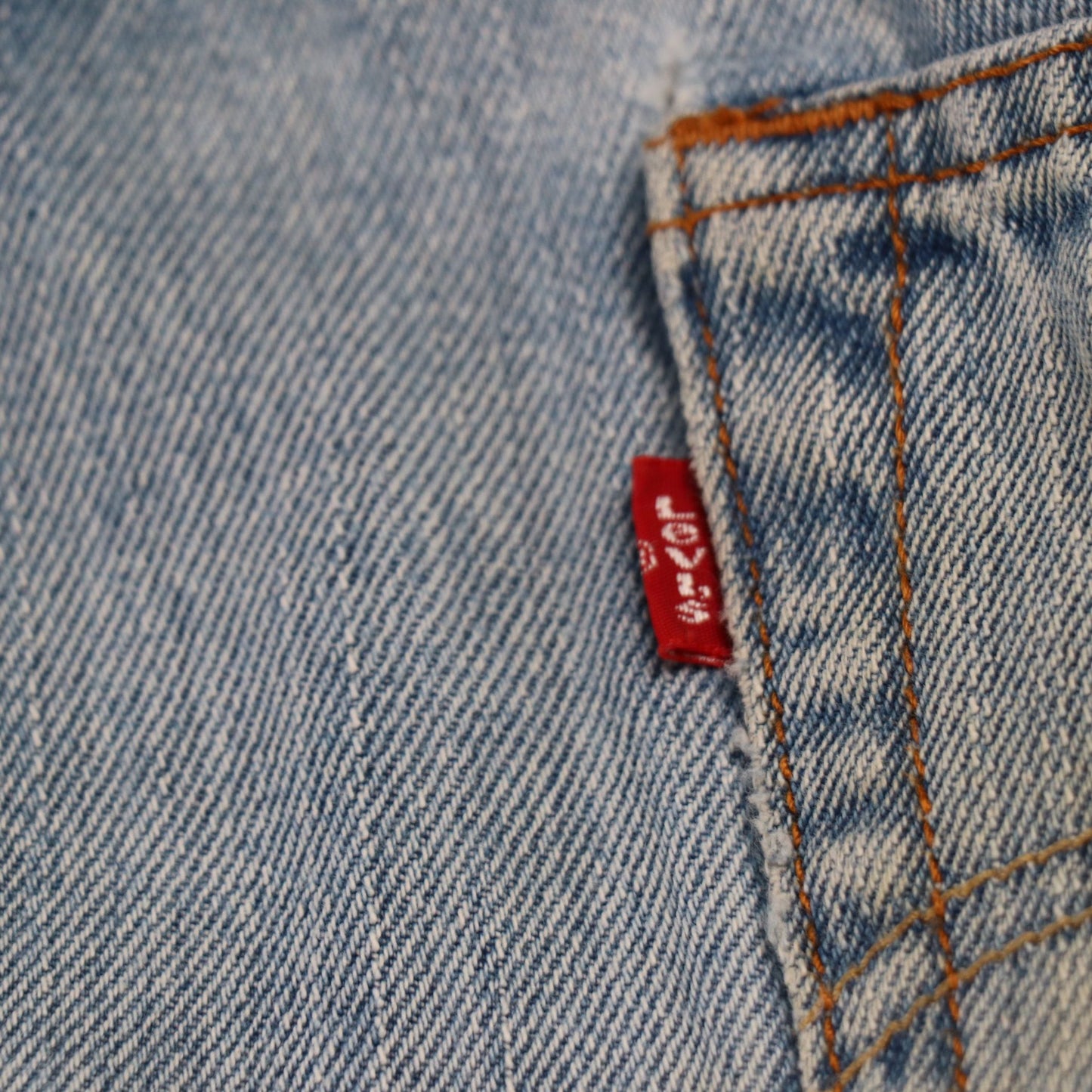 Levi's 550 W36 L28 Tapered Leg Relaxed Fit Blue Denim Jeans