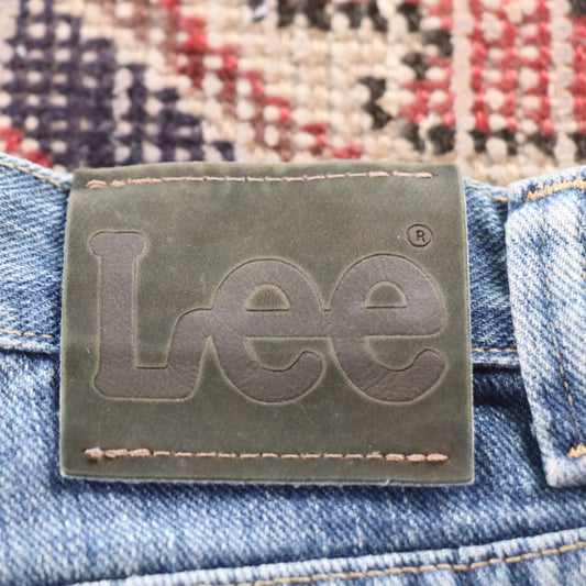 Lee W58 L26 Straight Leg Blue Denim Jeans