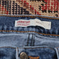 Levi's W34 L30 Straight Classic Ripped Style Blue Denim Jeans