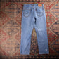 Levi's 516 Red Tab W32 L28 Straight Leg Blue Denim Jeans