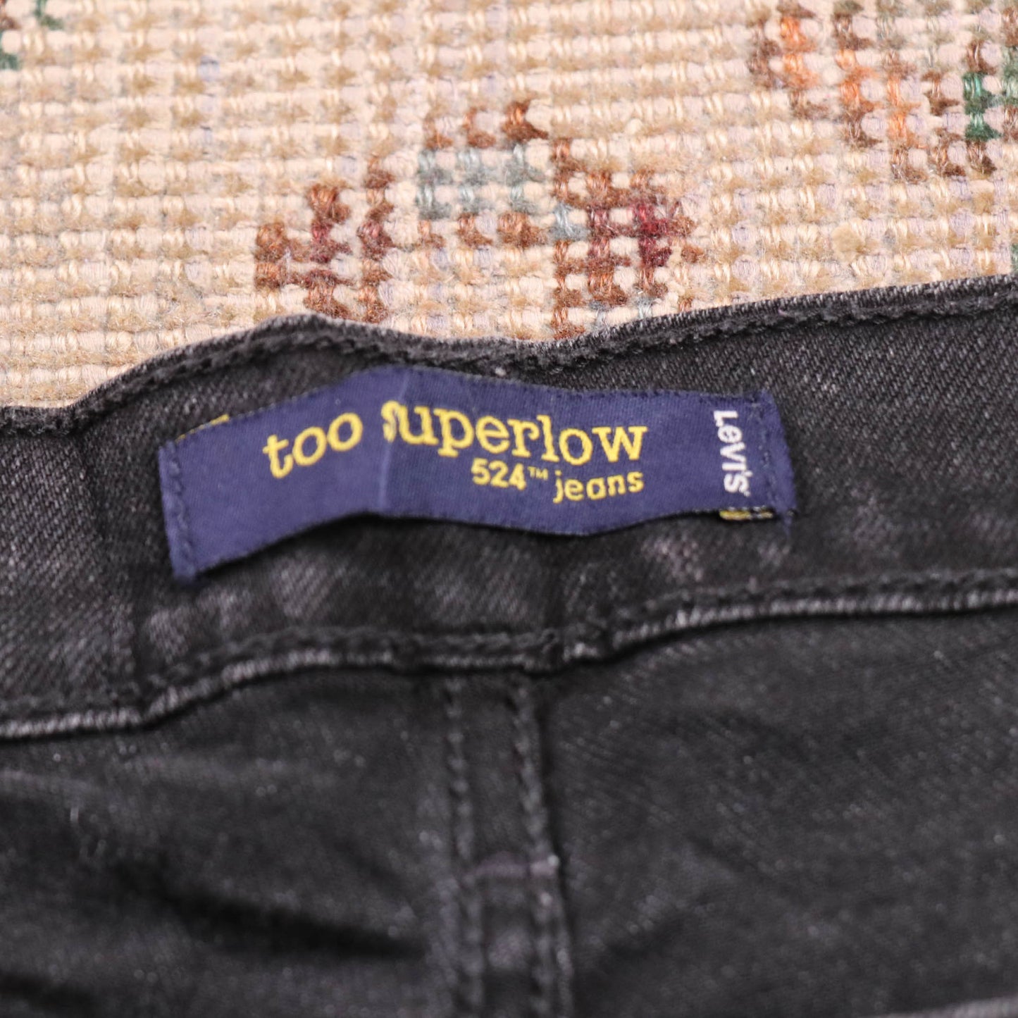 Levi's 524 W30 L30 Bootcut Blue Denim Jeans