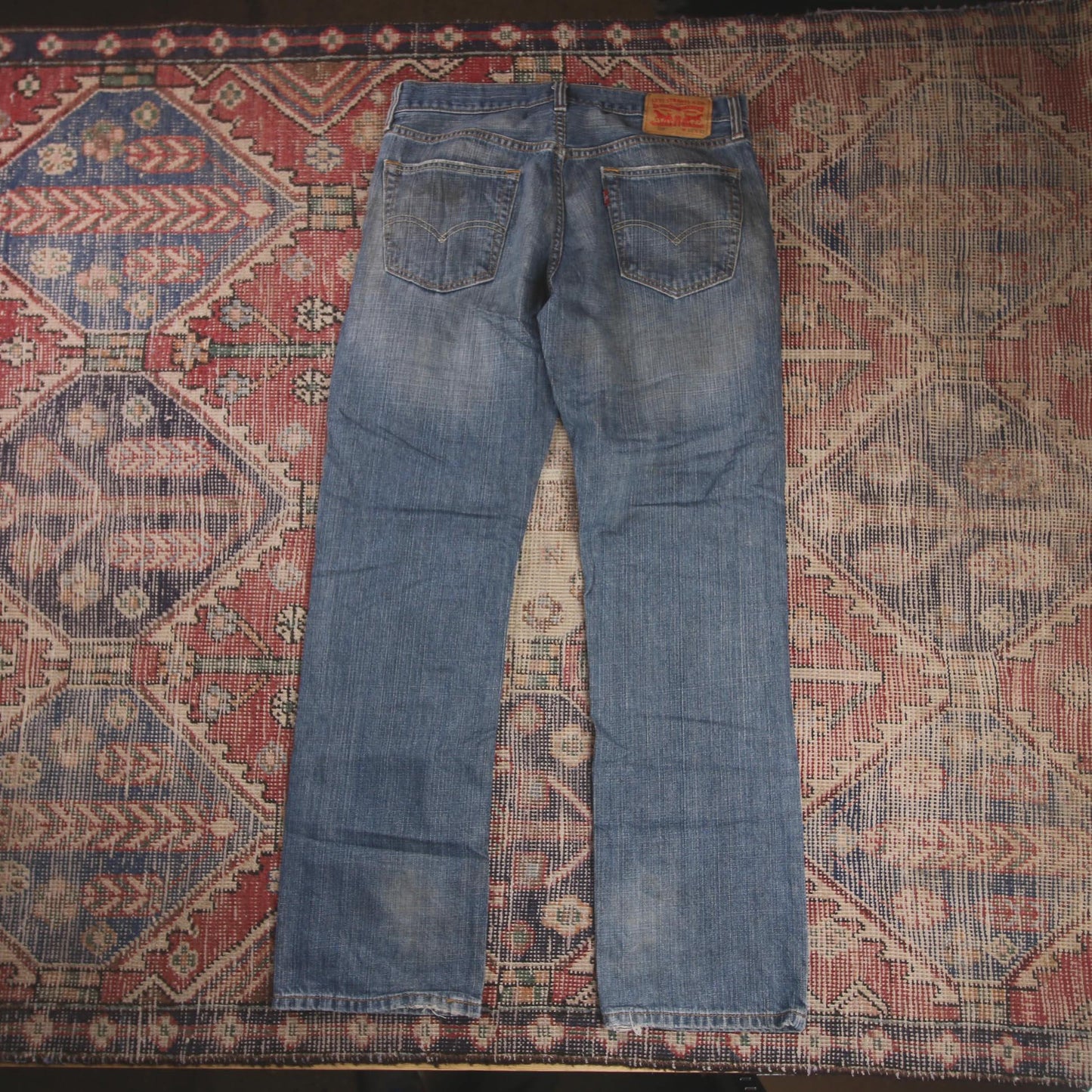 Levi's 559 W34 L31 Straight Leg Relaxed Fit Blue Denim Jeans