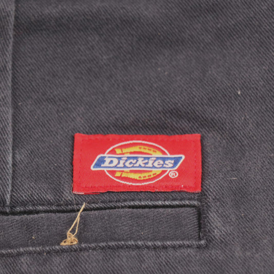 Dickies W26 L27 Straight Leg Blue Cotton Blend Trousers