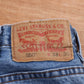 Levi's 550 Red Tab W38 L28 Tapered Leg Relaxed Fit Blue Denim Jeans