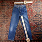 Levi's 515 Red Tab W24 L27 Flared Blue Denim Jeans