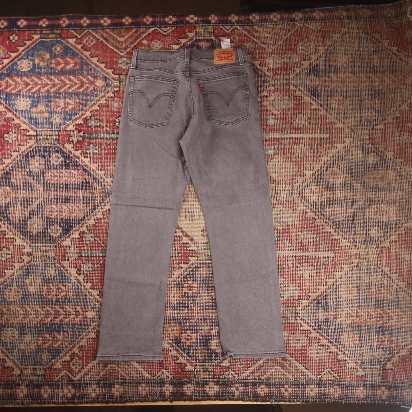 Levi's 501 W30 L26 Original Fit Grey Denim Jeans
