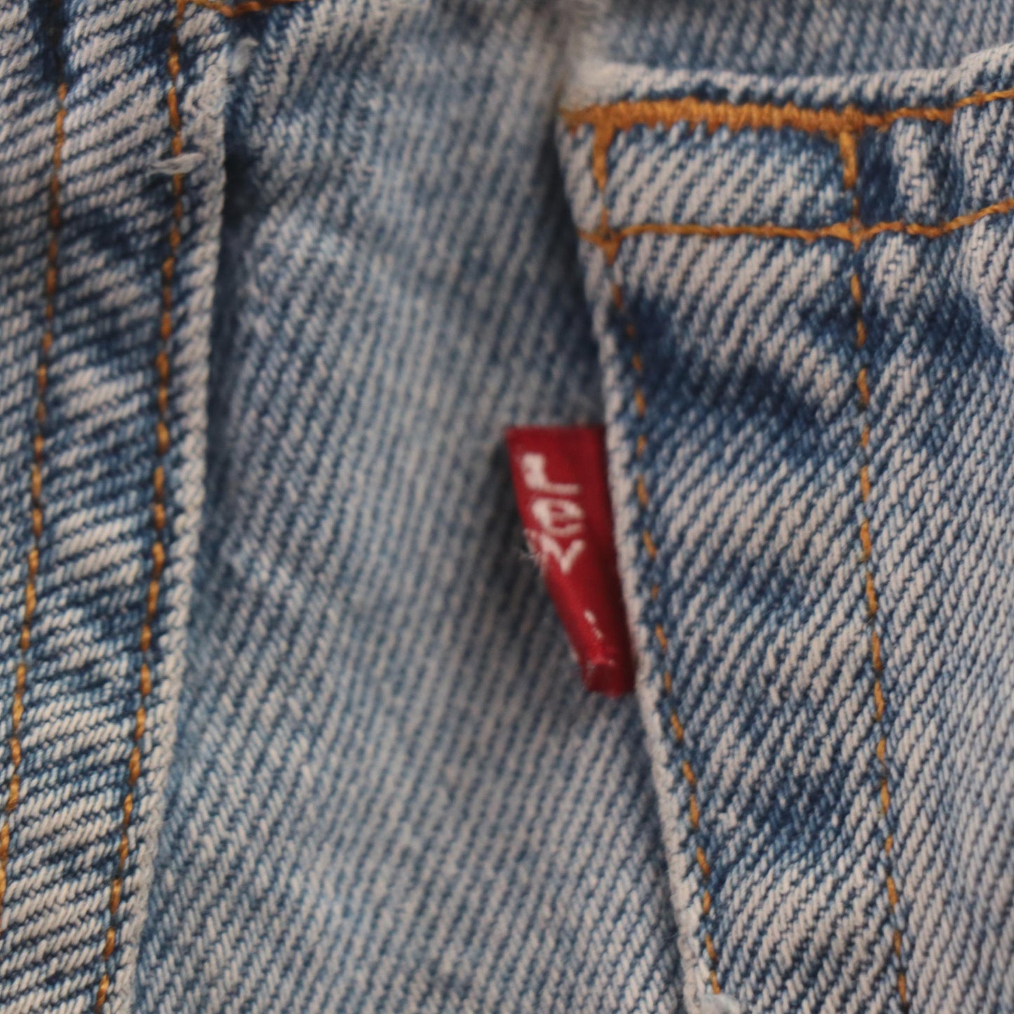 Levi's 555 Orange Tab W30 L29 Tapered Leg Relaxed Fit Blue Denim Jeans