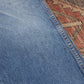 Dickies W44 L29 Straight Leg Loose Fit Blue Denim Jeans