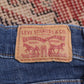 Levi's 720 W26 L26 Skinny Classic Ripped Style Blue Denim Jeans