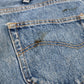 Lee W36 L34 Straight Leg Relaxed Fit Blue Denim Jeans