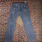 Wrangler W40 L30 Straight Leg Regular Fit Blue Denim Jeans