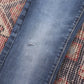 Levi's 520 Orange Tab W30 L28 Tapered Leg Slim Fit Blue Denim Jeans