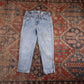 Levi's W28 L24 Capri Blue Denim Jeans