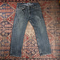 Lee W34 L30 Straight Leg Regular Fit Blue Denim Jeans