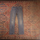 Levi's W24 L27 Skinny Classic Ripped Style Blue Denim Jeans