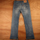 Levi's 513 Red Tab W32 L33 Straight Leg Slim Fit Blue Denim Jeans
