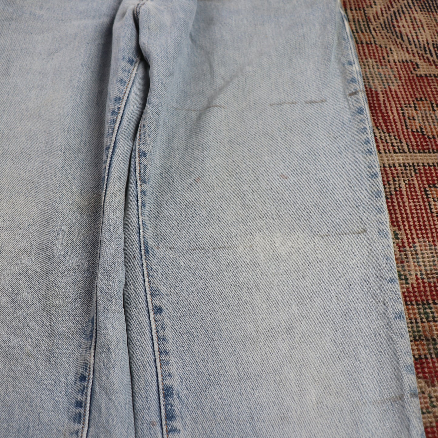 Levi's 550 W28 L30 Tapered Leg Relaxed Fit Blue Denim Jeans