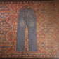 Levi's W24 L27 Skinny Classic Ripped Style Blue Denim Jeans