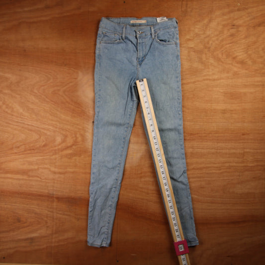 Levi's 720 Red Tab W26 L29 Super Skinny Blue Denim Jeans