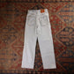 Levi's W26 L26 Straight Leg Classic Ripped Style Blue Denim Jeans