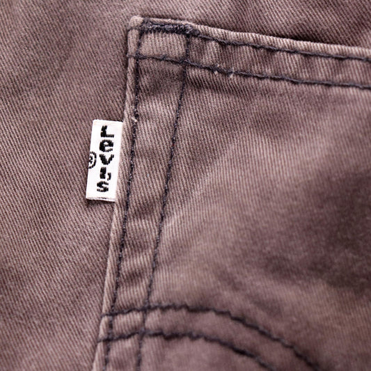 Levi's 514 White Tab W32 L30 Straight Leg Grey Denim Jeans
