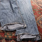 Levi's 527 W34 L31 Bootcut Classic Ripped Style Blue Denim Jeans