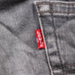 Levi's 514 Red Tab W30 L28 Straight Leg Grey Denim Jeans