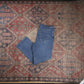 Lee W36 L28 Straight Leg Classic Ripped Style Distressed Style Blue Denim Jeans