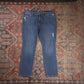 Lee W36 L28 Skinny Blue Denim Jeans