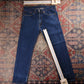 Levi's 505 Red Tab W26 L30 Straight Leg Regular Fit Blue Denim Jeans