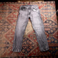 Levi's 502 W30 L28 Tapered Leg Regular Fit Grey Denim Jeans