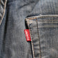 Levi's 505 Red Tab W32 L29 Straight Leg Regular Fit Blue Denim Jeans