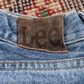 Lee W36 L34 Straight Leg Relaxed Fit Blue Denim Jeans