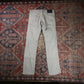 Levi's 513 W30 L29 Straight Leg Slim Fit Grey Denim Jeans